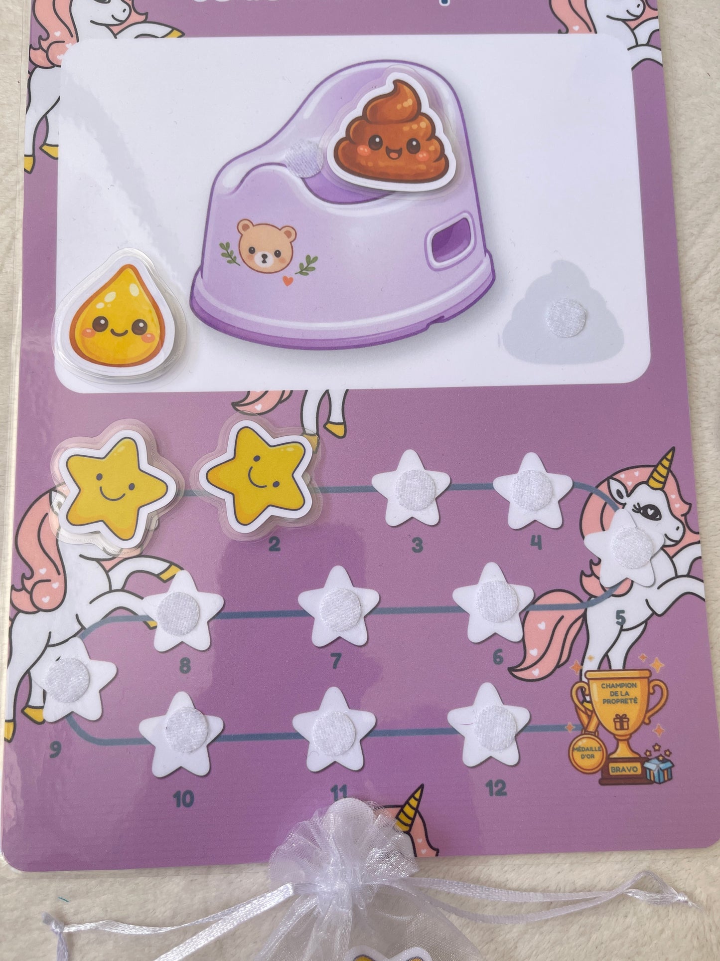Tableau de propreté pour enfants