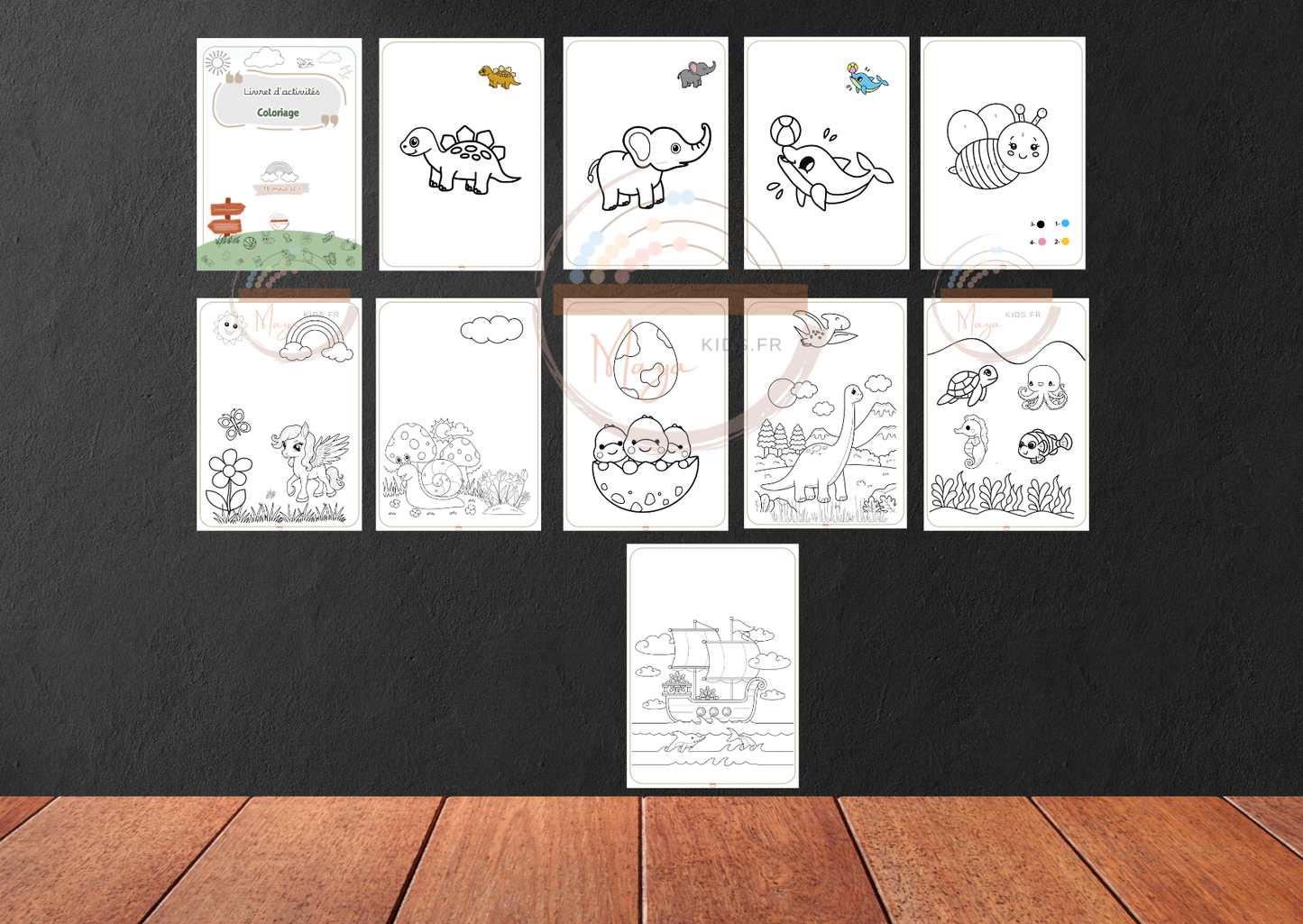 PDF livret de coloriage pour enfants