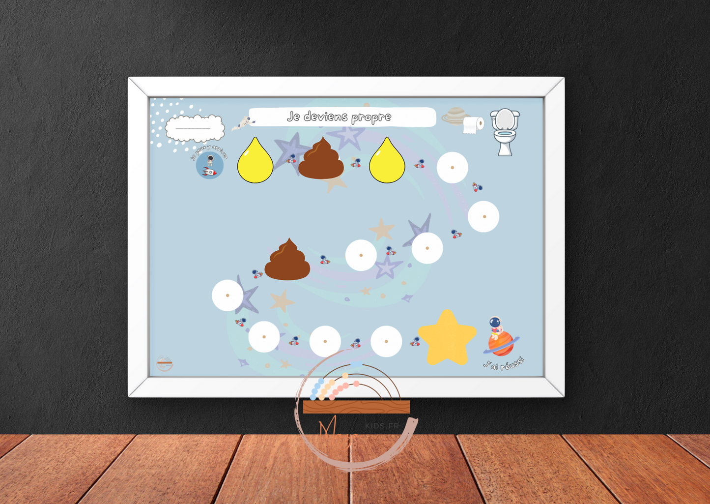 Tableau de propreté Pour enfants