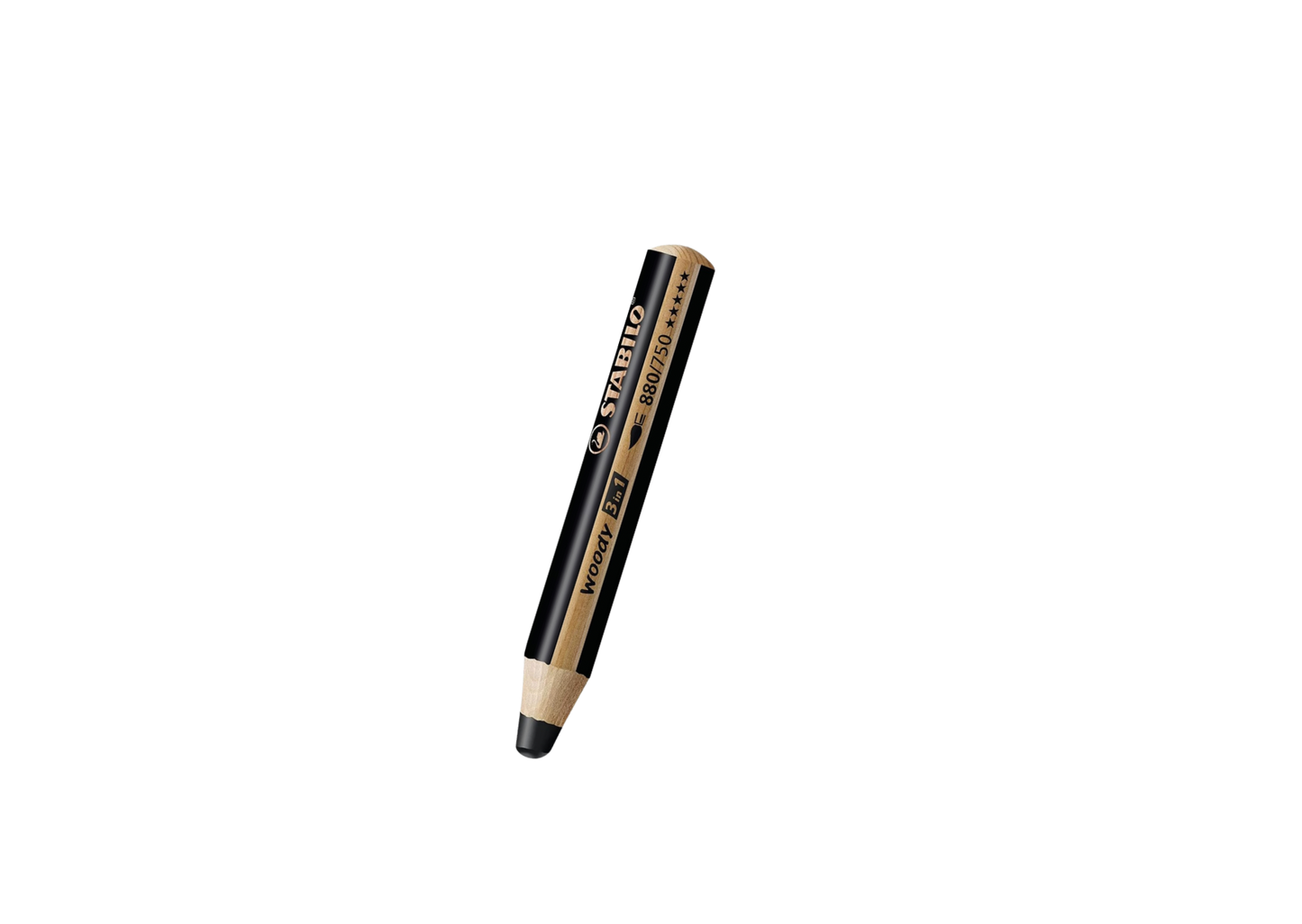 crayons effaçable Woody 3in1 Noir - STABILO
