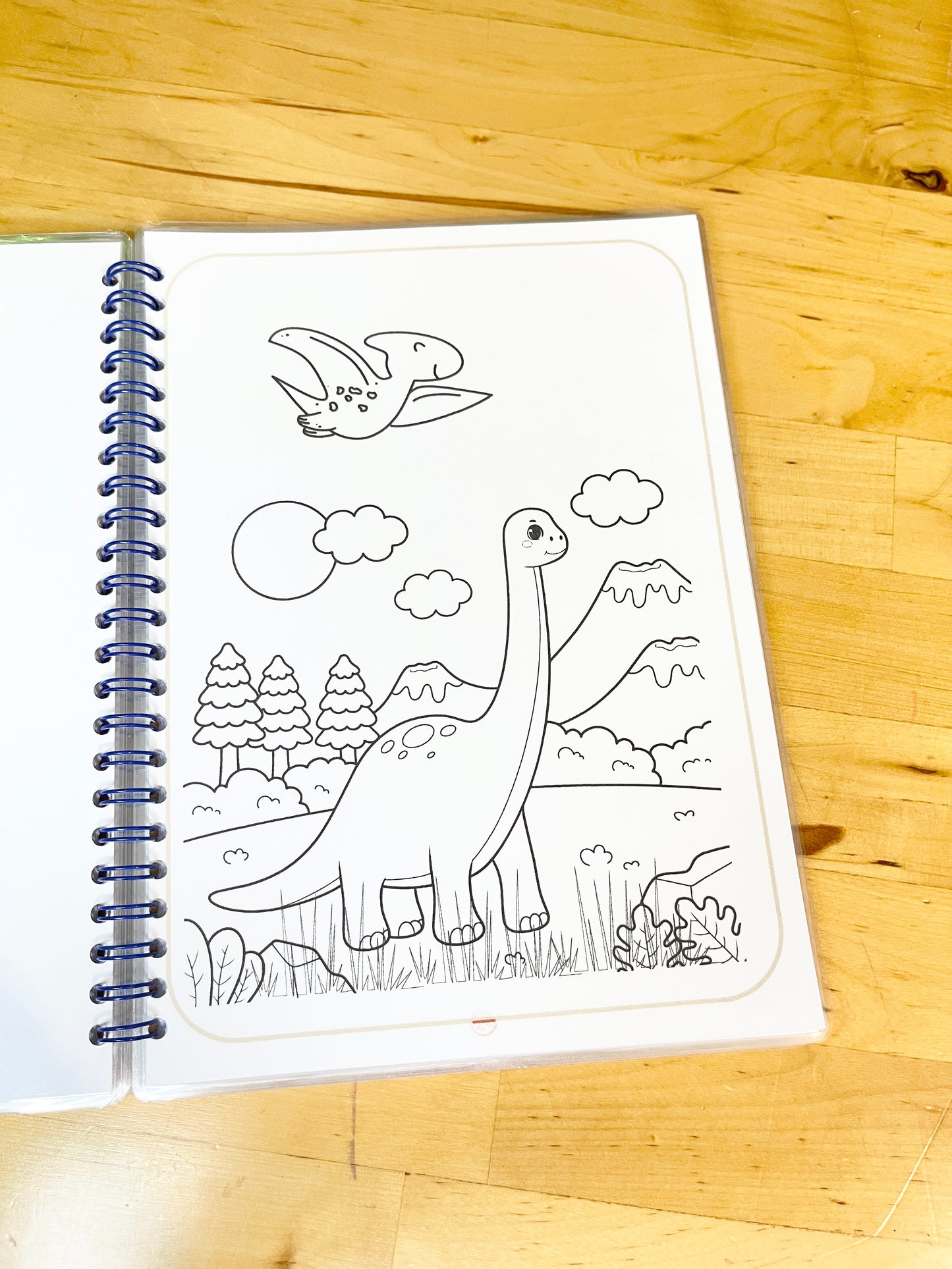 Livret de coloriage plastifié, réutilisable à l’infini