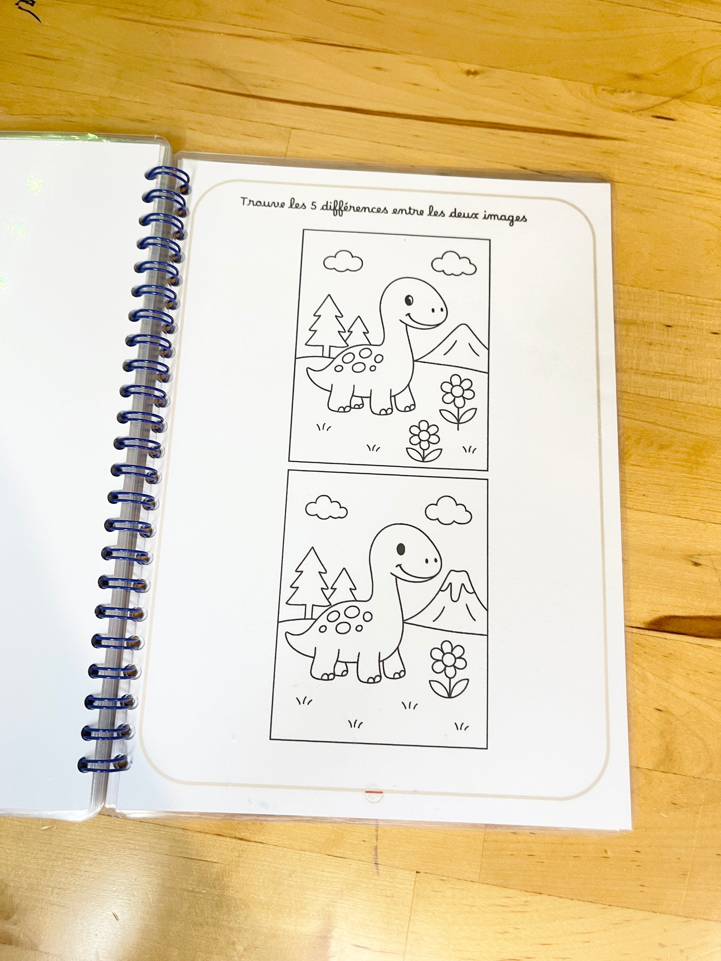 Livret de coloriage plastifié, réutilisable à l’infini