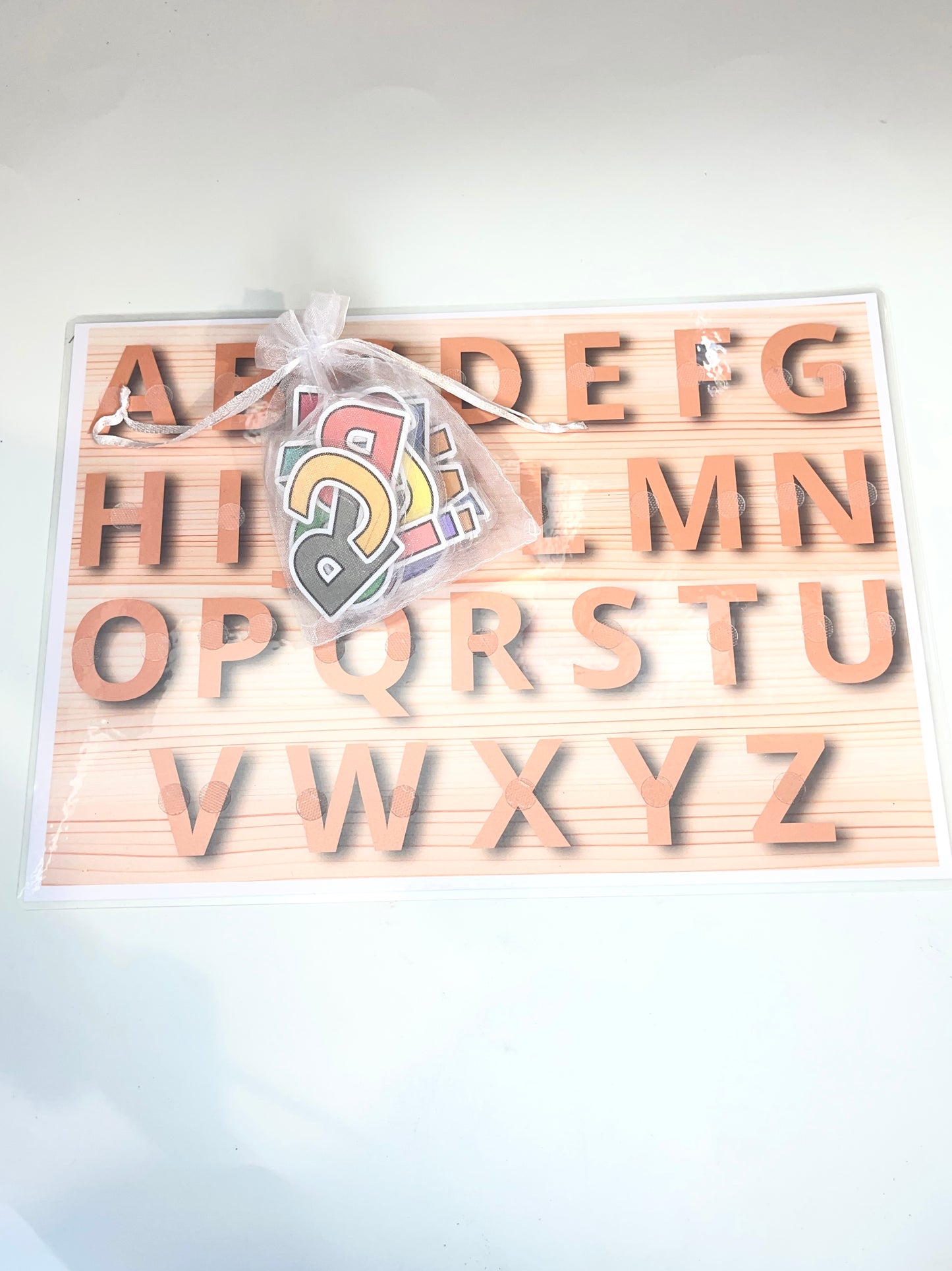 Support d’apprentissage de l’alphabet