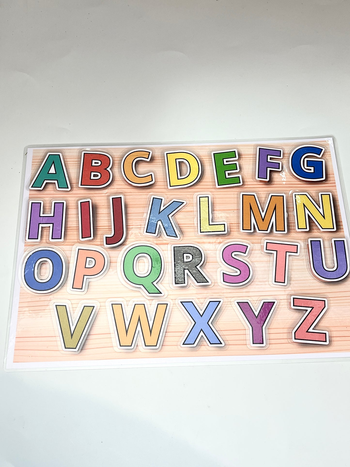 Support d’apprentissage de l’alphabet