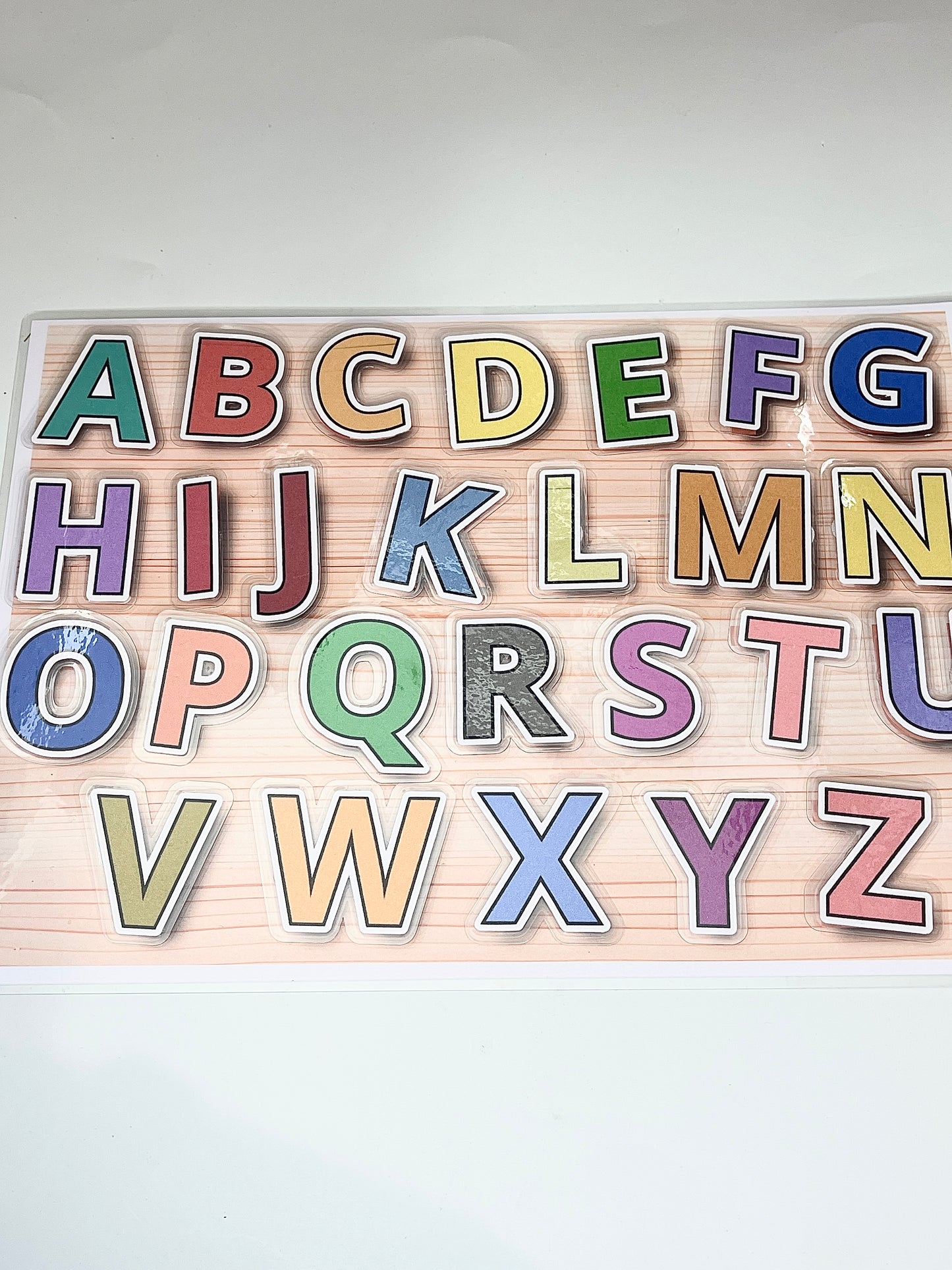 Support d’apprentissage de l’alphabet