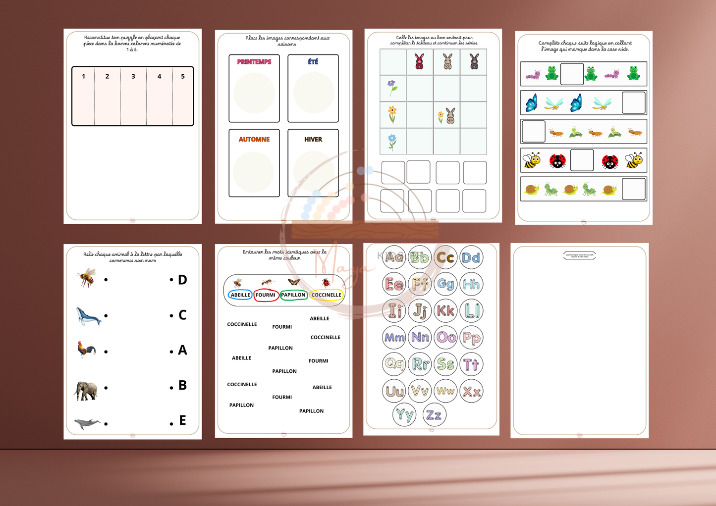 Livret moyenne section niveau 2