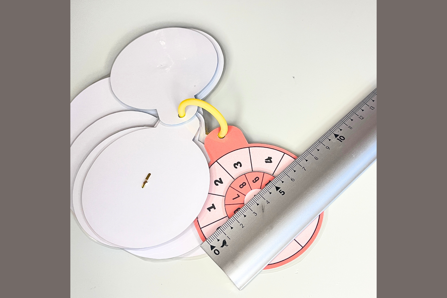 Roue cartes des tables de multiplication