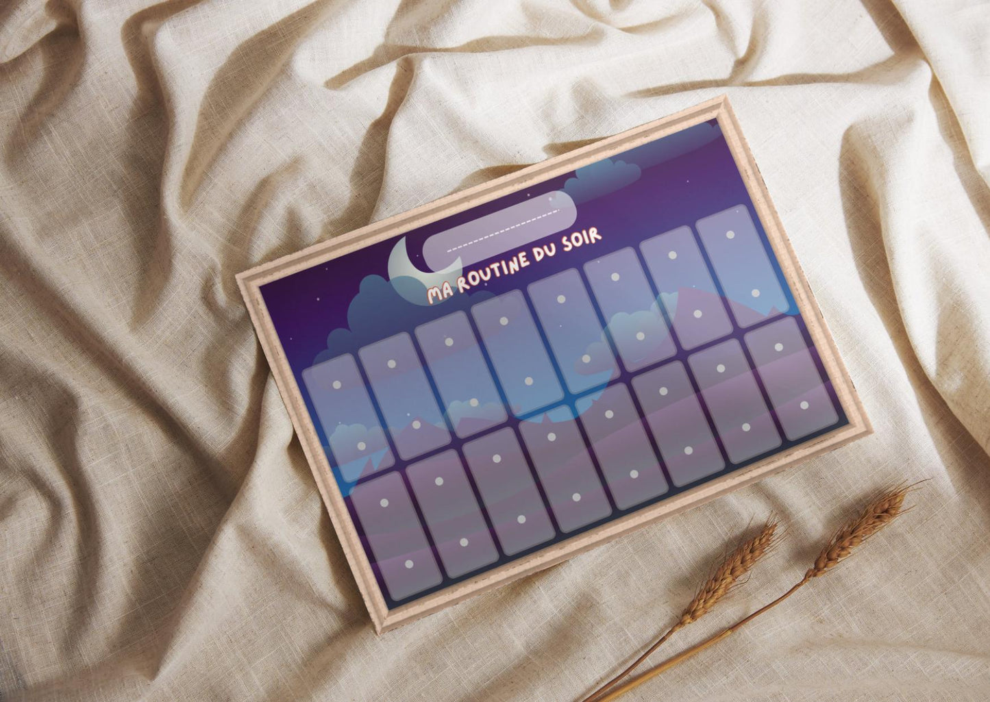 PDF Routine du soir pour enfants