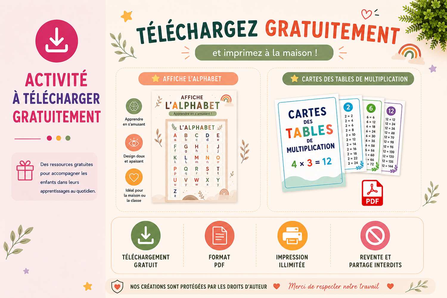 ACTIVITÉS GRATUITES