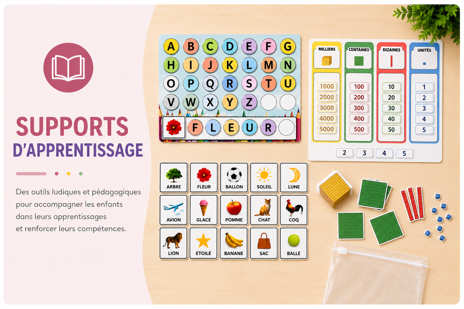 SUPPORTS  D'APPRENTISSAGE