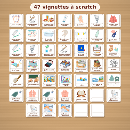 PDF Tableau de routine matin et soir