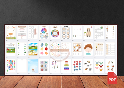 PDF du livret d’activités pour la petite section