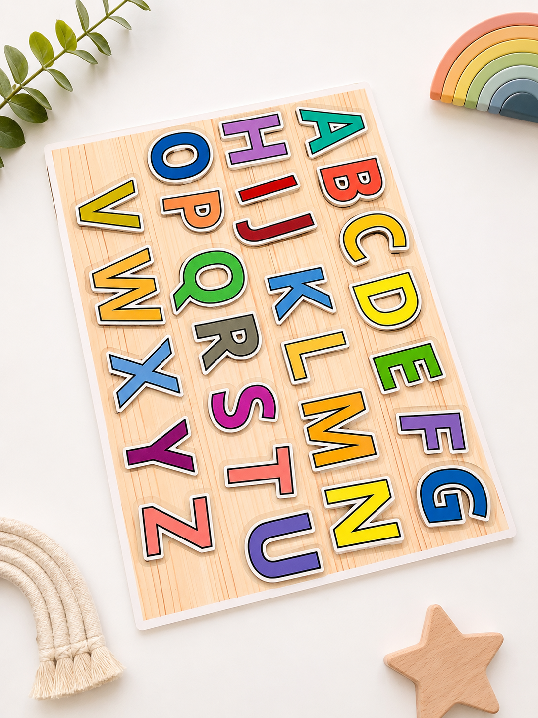 Support d’apprentissage de l’alphabet