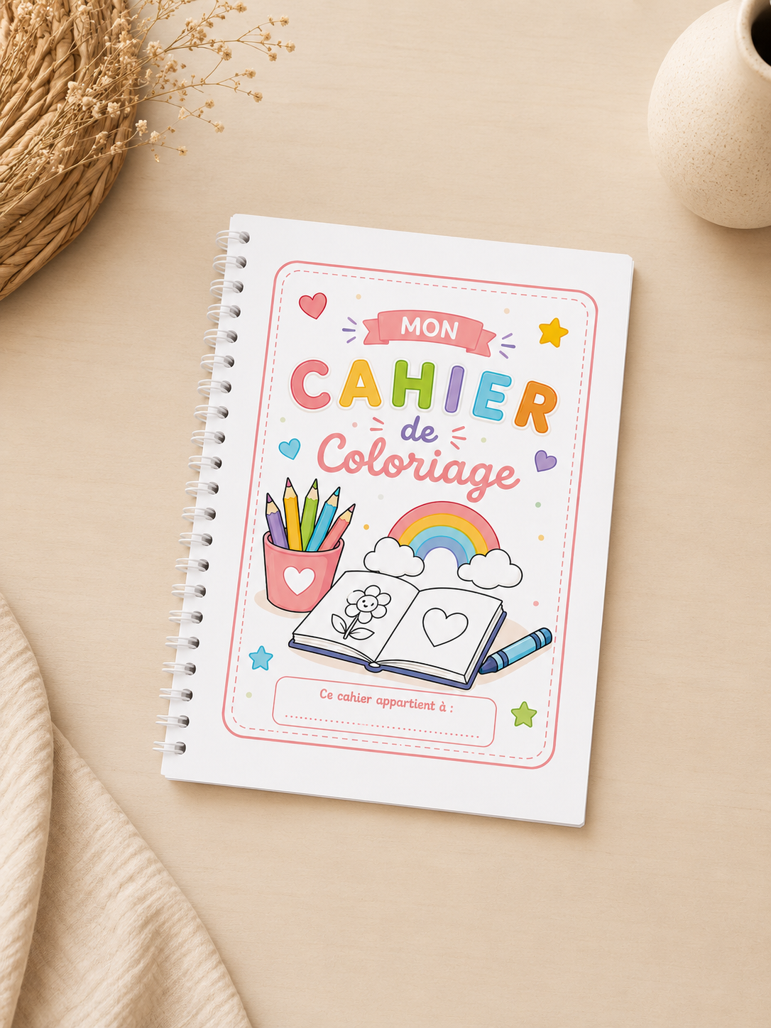 Cahier de coloriage pour les voyages