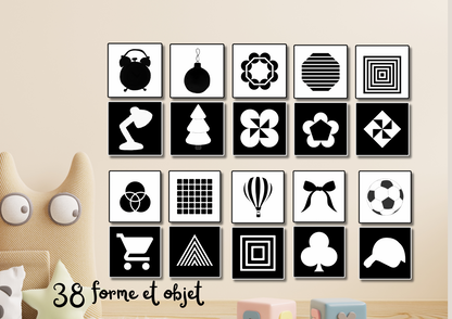 PDF 180 Cartes flash noir et blanc pour bébé