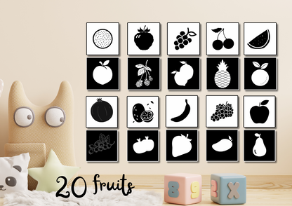 PDF 180 Cartes flash noir et blanc pour bébé