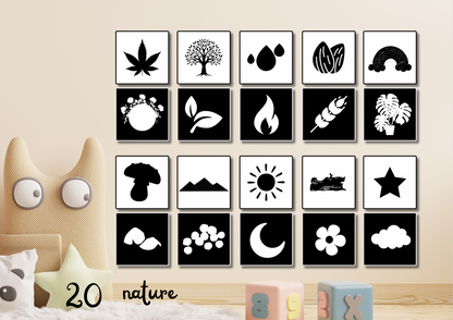 PDF 180 Cartes flash noir et blanc pour bébé