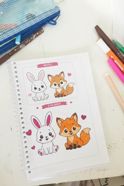 Cahier de coloriage pour les voyages