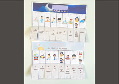 Routine du matin et soir pour enfants édition 1