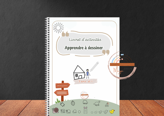 Livret d'activité apprendre à dessiner pour les enfants