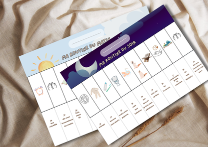 Routine matin et soir pour les petits musulmans