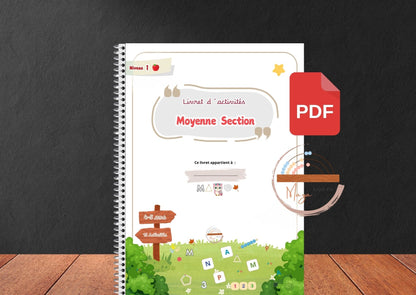 PDF livret d’activités moyenne section niveau 1