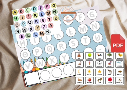 PDF Support d’apprentissage d’alphabet
