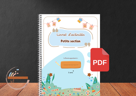 PDF du livret d’activités pour la petite section