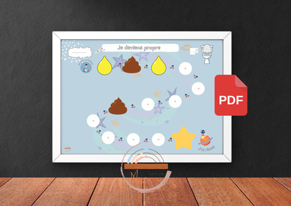 PDF tableau de propreté pour enfants