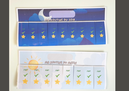 Routine matin et soir pour enfants édition 2