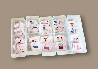 Routine du matin et soir pour enfants