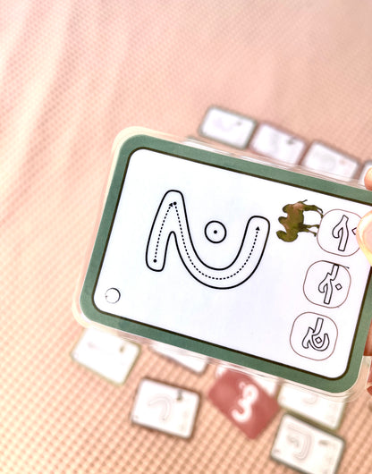 Cartes d’apprentissage des lettres arabes recto verso