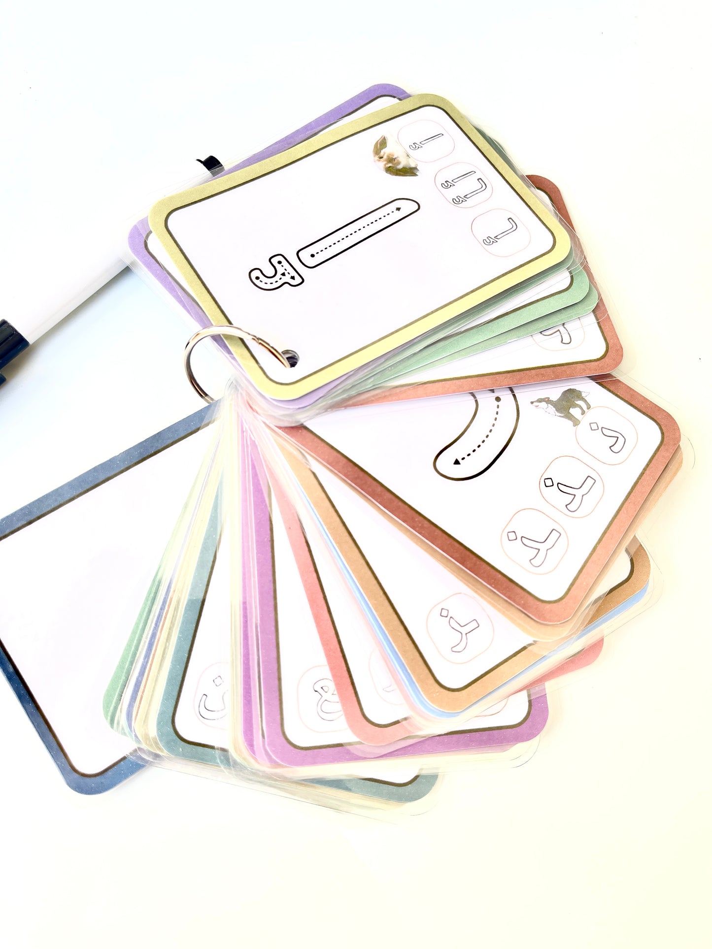 PDF Cartes d’apprentissage des lettres arabe