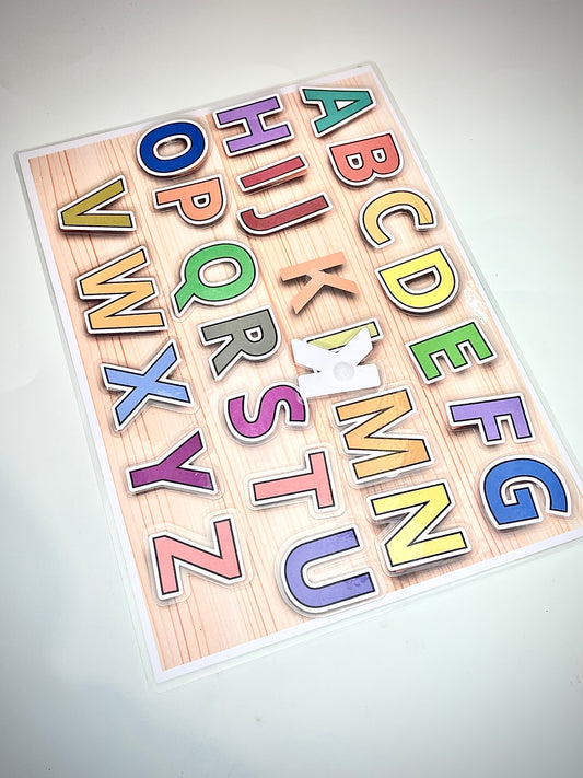 Support d’apprentissage de l’alphabet