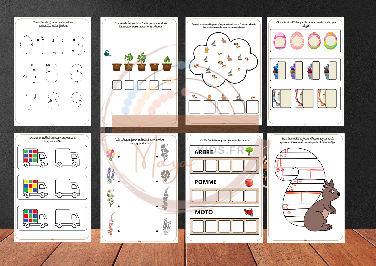 PDF Livret d’activités Moyenne section niveau 2