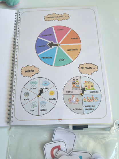 Livret d'activités  Montessori pour les enfants  à partir de 2 ans