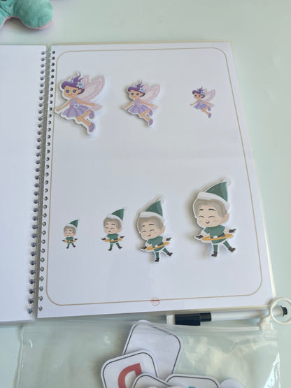 Livret d'activités  Montessori pour les enfants  à partir de 2 ans