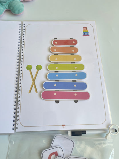 Livret d'activités  Montessori pour les enfants  à partir de 2 ans