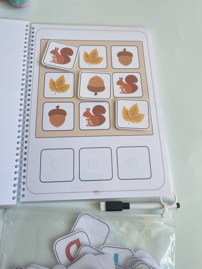 Livret d'activités  Montessori pour les enfants  à partir de 2 ans