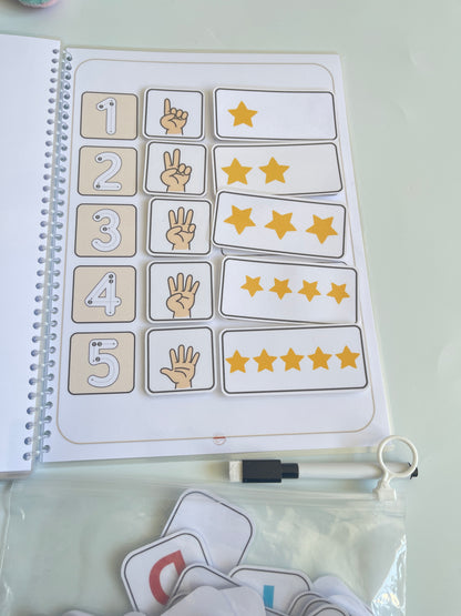 Livret d'activités  Montessori pour les enfants  à partir de 2 ans