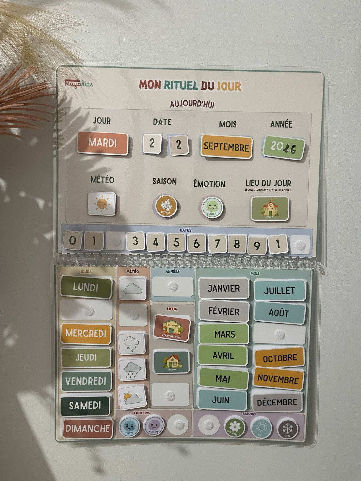 RITUEL DU JOUR POUR ENFANT A3
