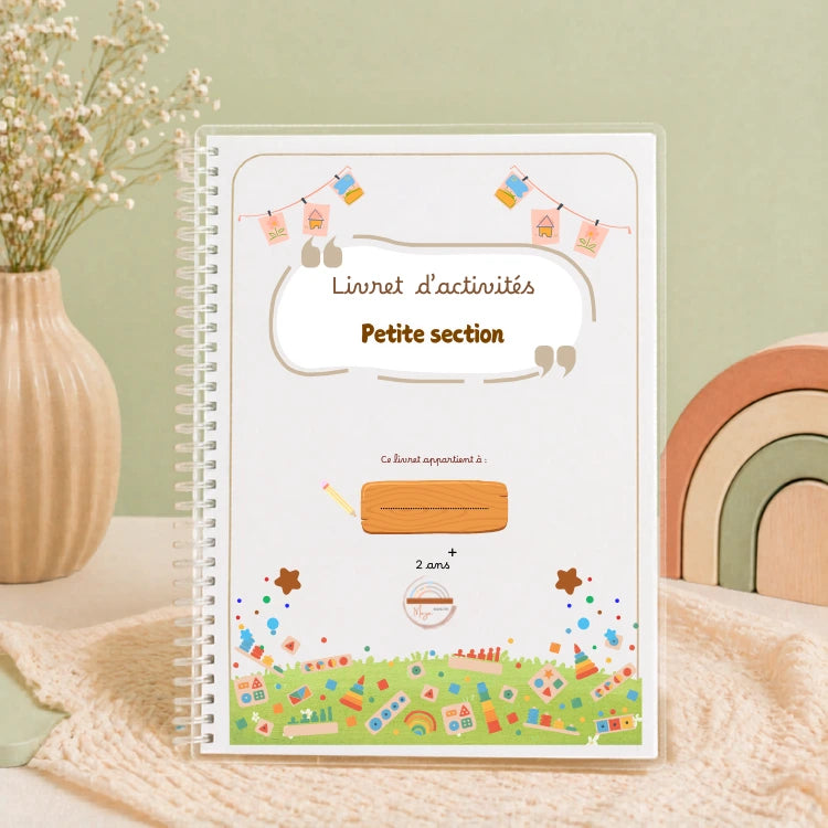Livret d'activités  Montessori pour les enfants  à partir de 2 ans