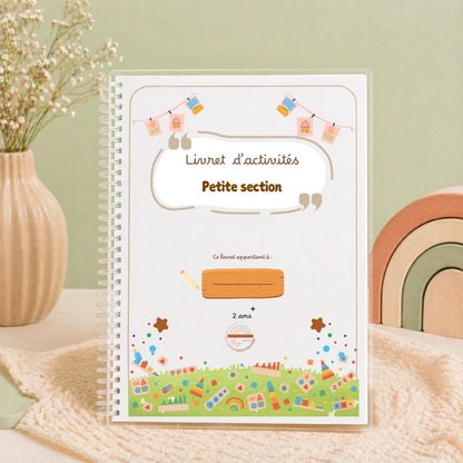 Livret d'activités  Montessori pour les enfants  à partir de 2 ans