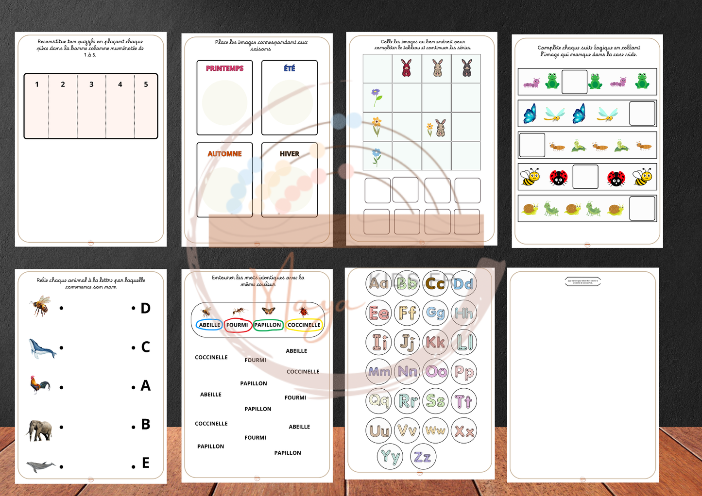 PDF Livret d’activités Moyenne section niveau 2