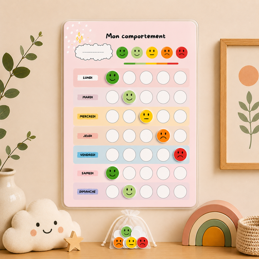 Tableau de comportement pour enfants