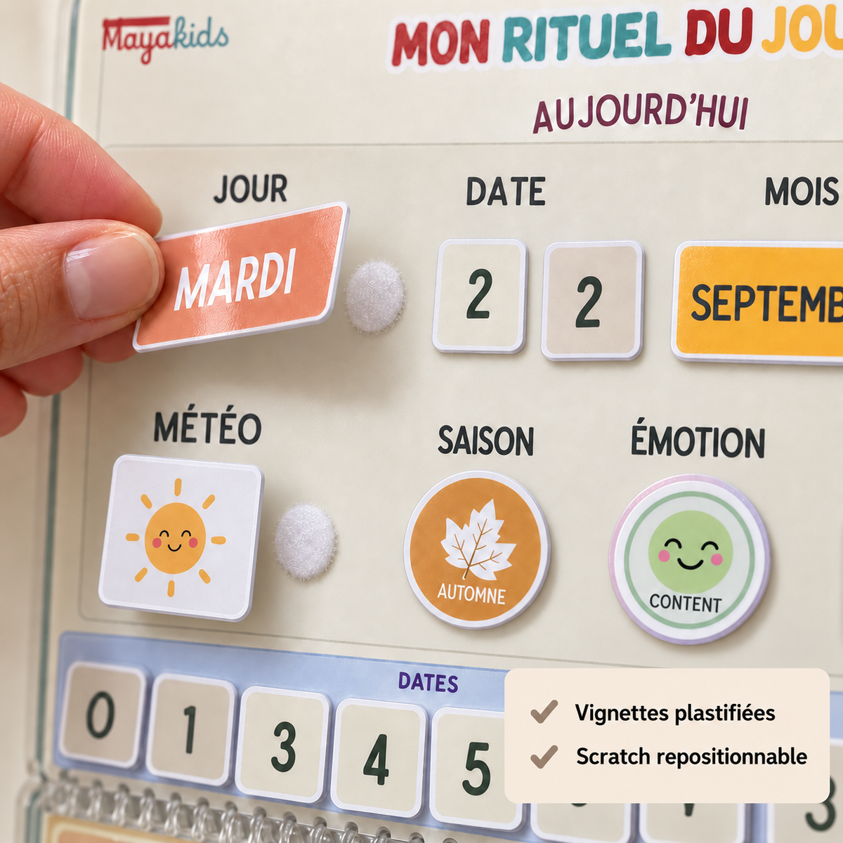 RITUEL DU JOUR POUR ENFANT A3