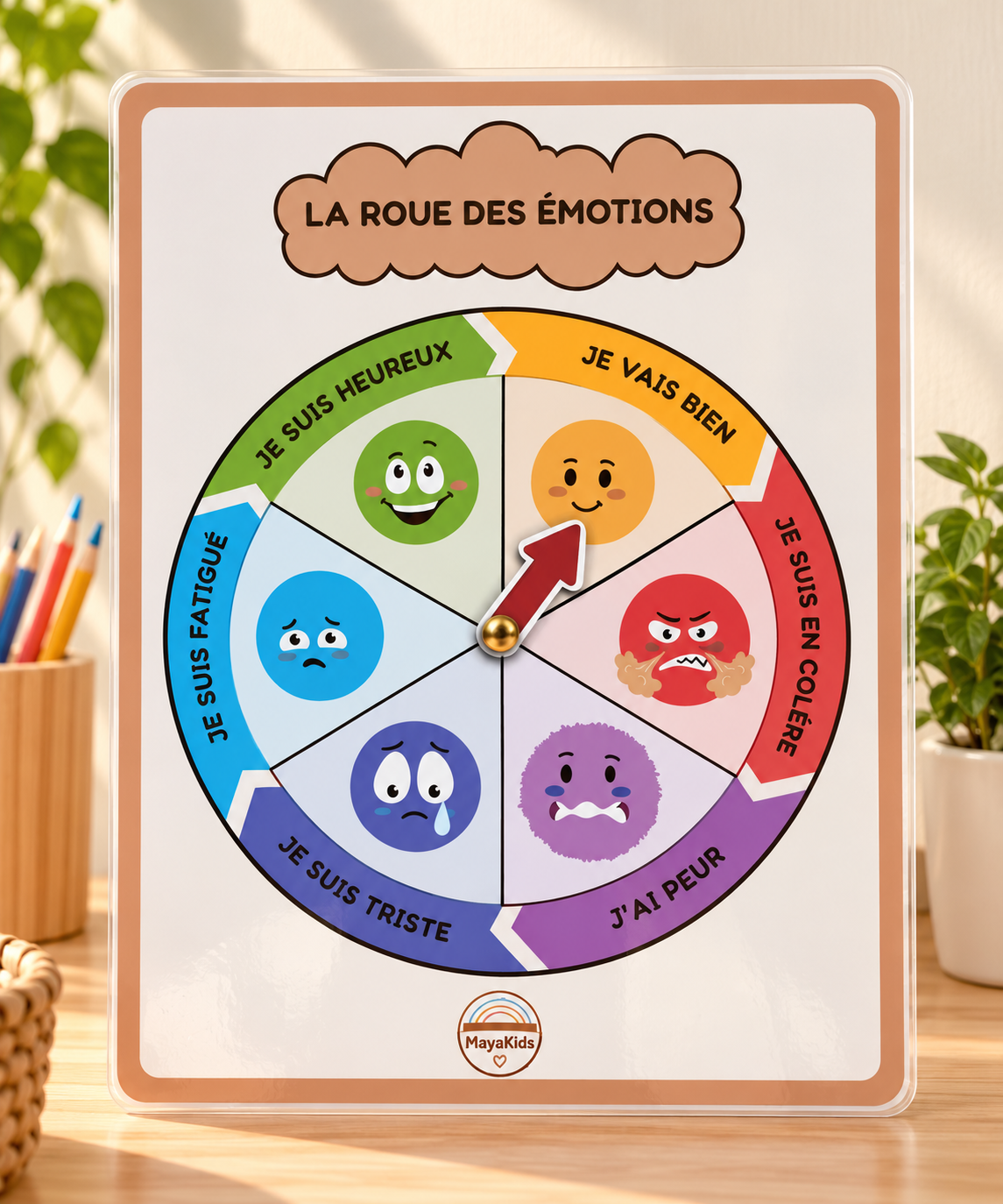 Roue des émotions MayaKids