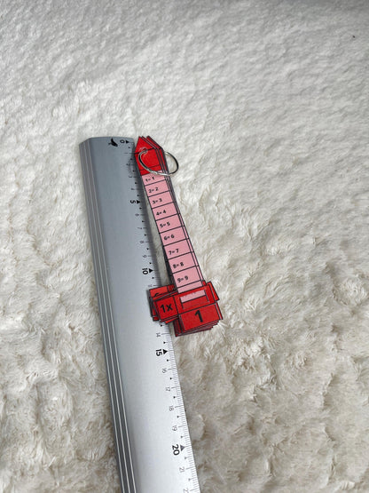 PDF Porte clé cartes des tables de multiplication