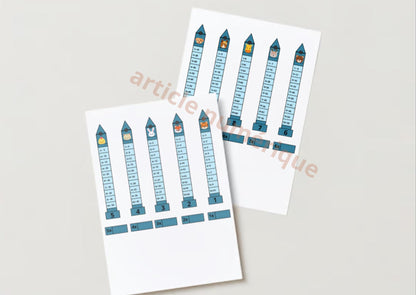 PDF Porte clé cartes des tables de multiplication