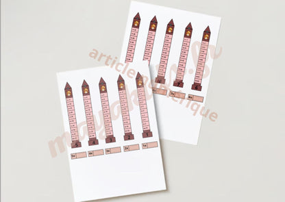 PDF Porte clé cartes des tables de multiplication